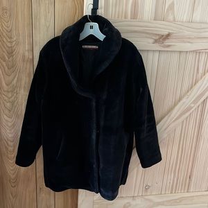 Vintage Tudor Court faux fur coat